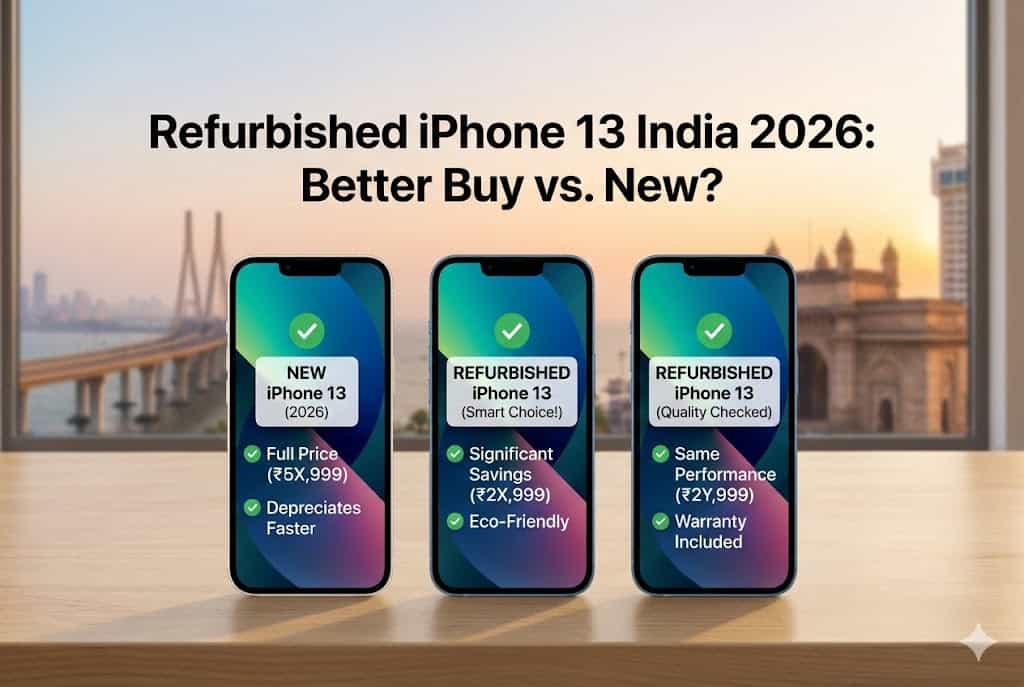 Refurbished iPhone buying checklist in India with battery storage and warranty checks